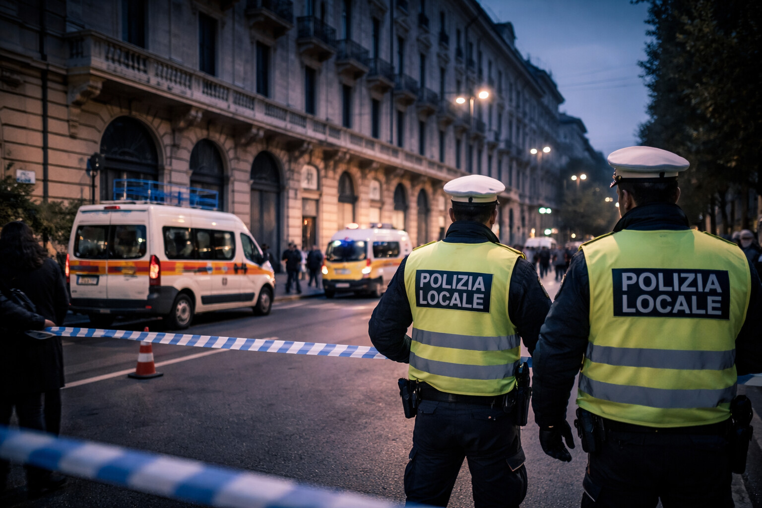 Giovane salvata sul cornicione in zona Santa Croce–San Lorenzo: la Polizia Locale la riporta in salvo, è stata trasportata al San Giovanni