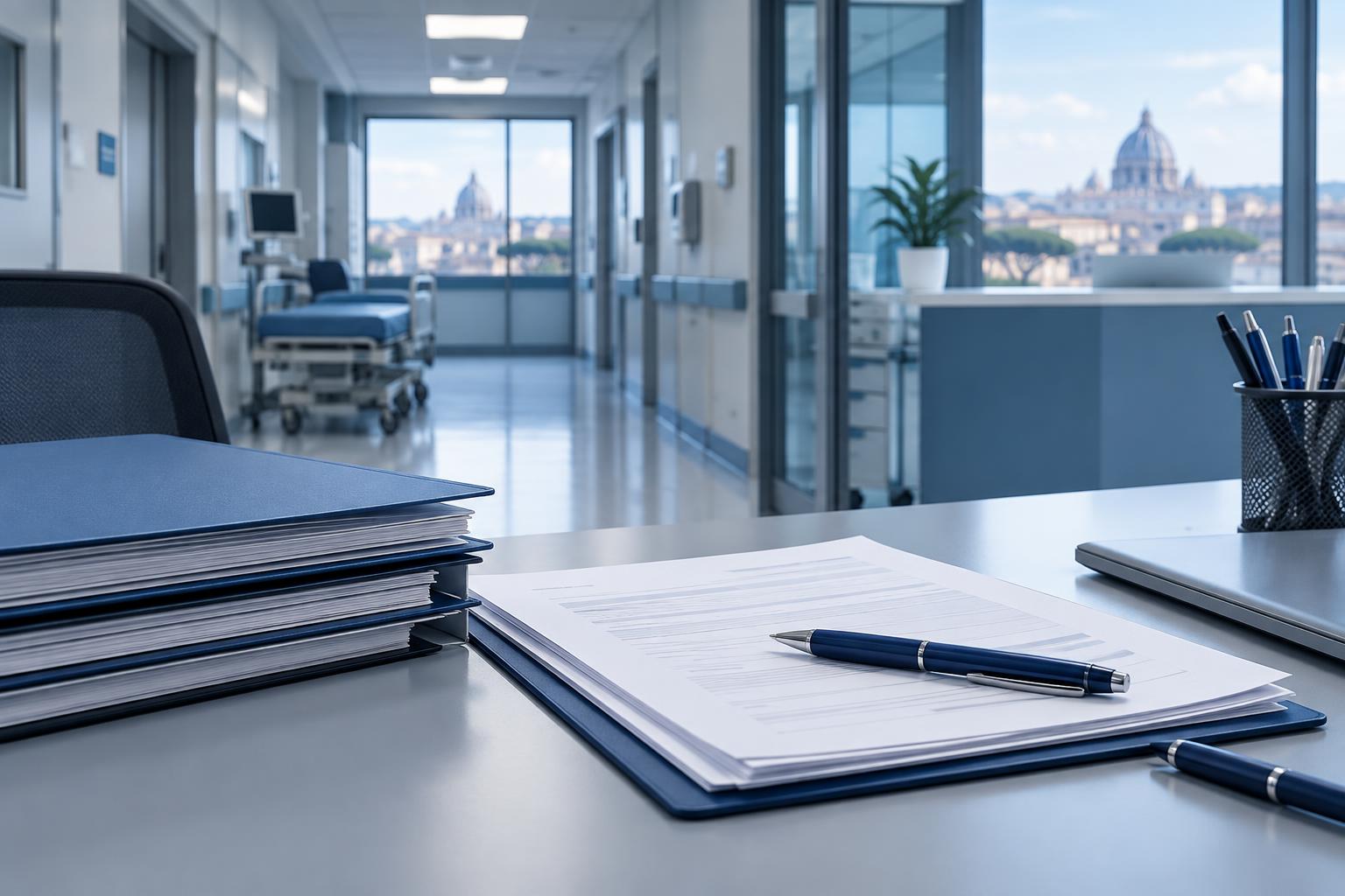 Concorso pubblico: dirigente amministrativo in sostituzione all’Azienda Ospedaliero-Universitaria Sant’Andrea di Roma (1 posto)