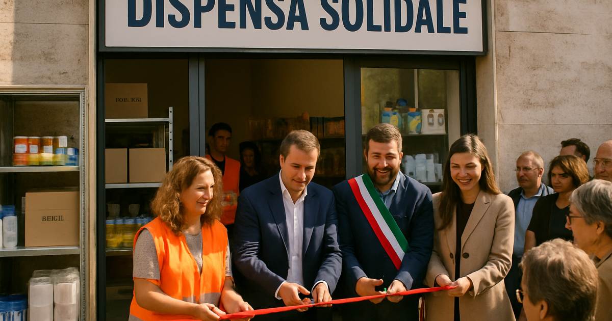 A Roma inaugura la Dispensa Solidale delle ACLI: recupero delle eccedenze e presidio di prossimità