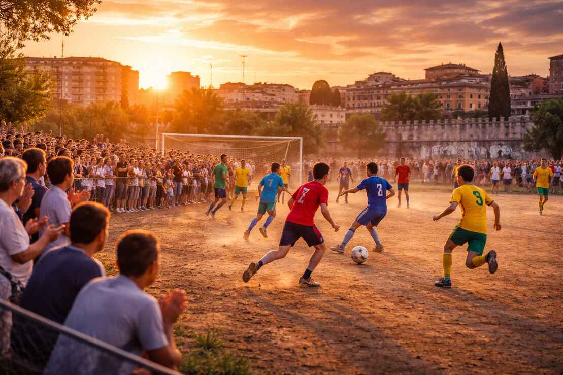A Roma lo sport si intreccia con il dibattito nazionale: sul campo il tema del tetto agli stranieri arriva tra i ragazzi