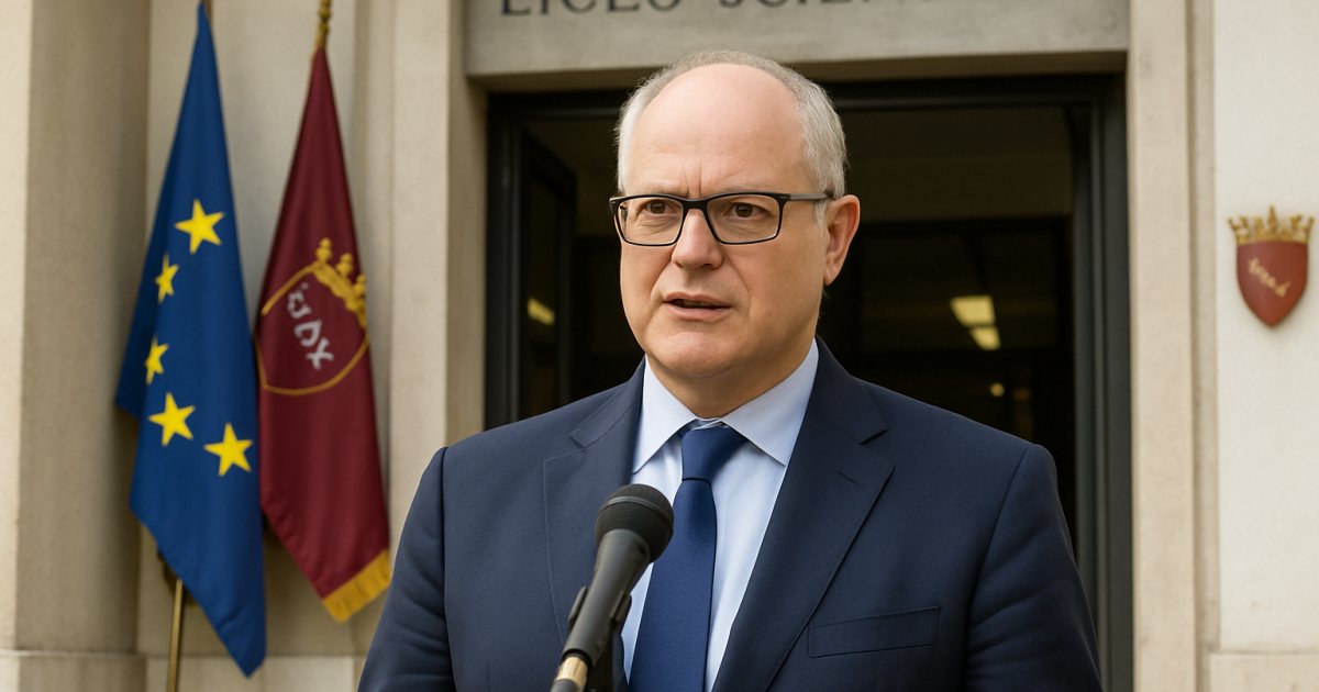 Agenda del sindaco Gualtieri per lunedì 28 settembre: inaugurazione al Liceo Teresa Gullace e Festival dell’Acqua