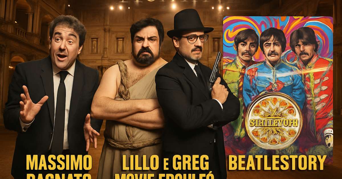 Al Teatro Olimpico a maggio tre appuntamenti firmati LSD Edizioni: Massimo Bagnato, Lillo e Greg e BeatleStory