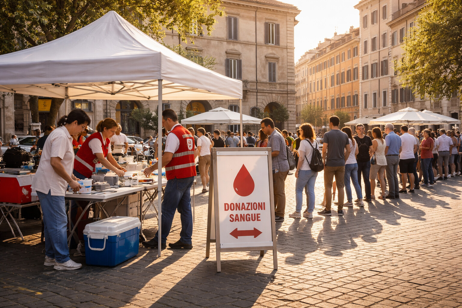 Allarme sangue a Roma: cosa cambia per pazienti e famiglie e perché conta la raccolta di Trastevere