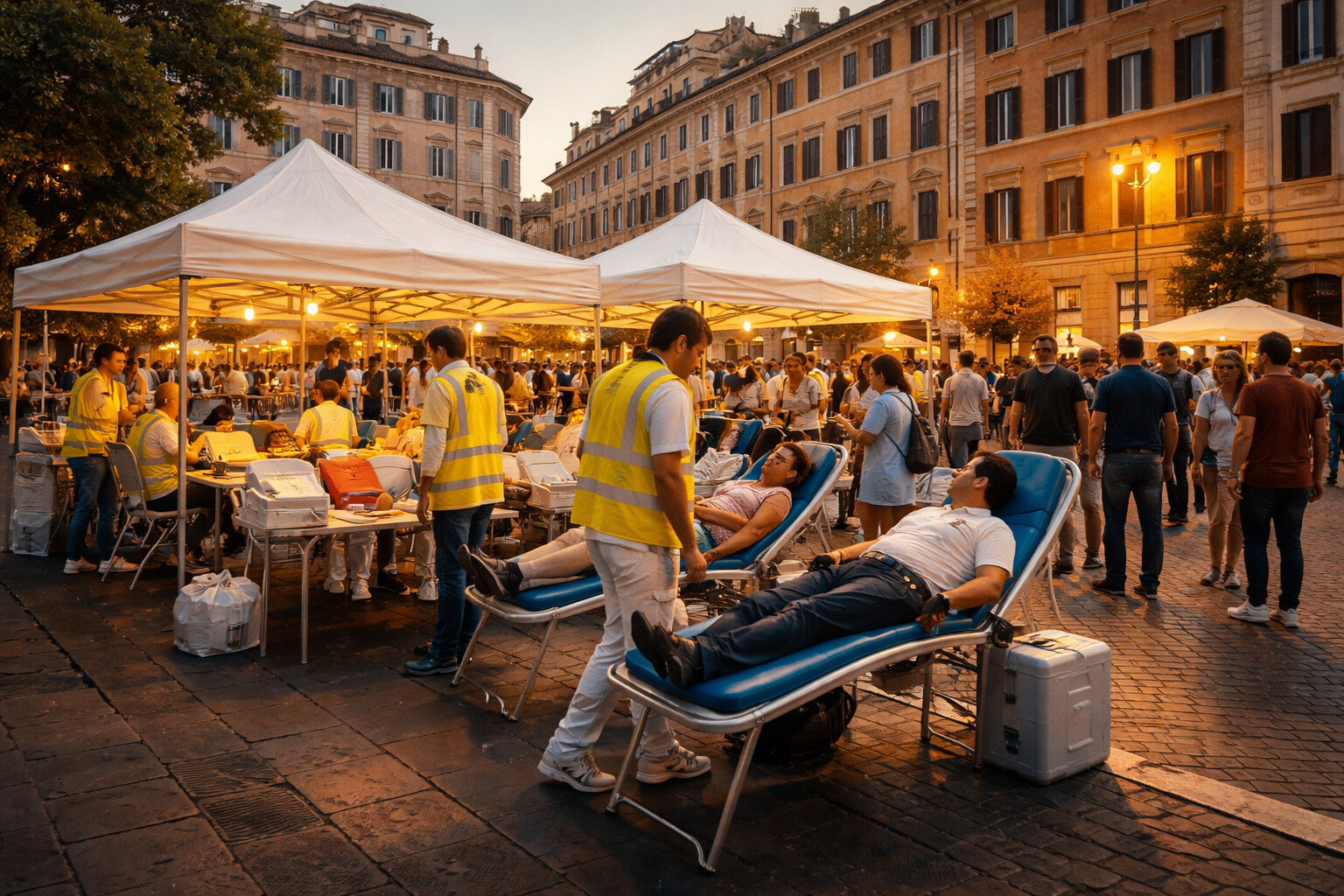 Allarme sangue a Roma: la raccolta in piazza non sostituisce la pianificazione