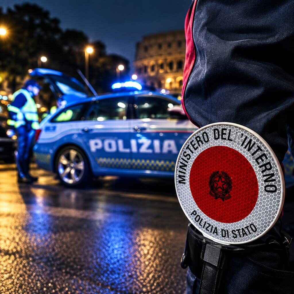 Auto rubata, inseguimento e schianto a Roma: arrestati due minori