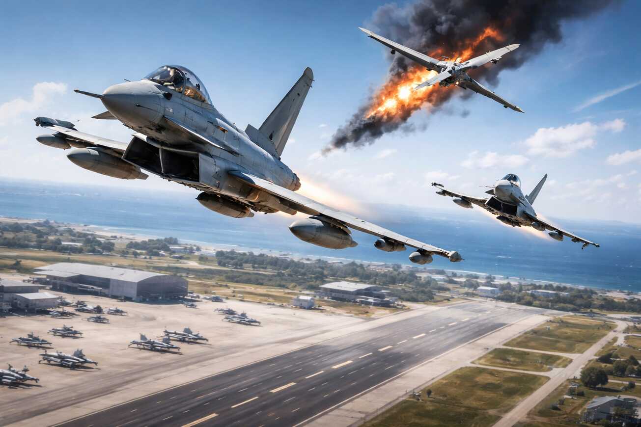 Baltic Thunder III: caccia italiani abbattano drone armato in Lituania. Tempi serrati, dubbi su una possibile coincidenza con la visita di Crosetto