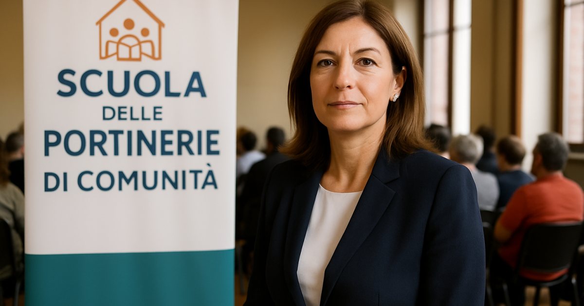 Barbara Funari a Torino per la Scuola delle Portinerie di comunità