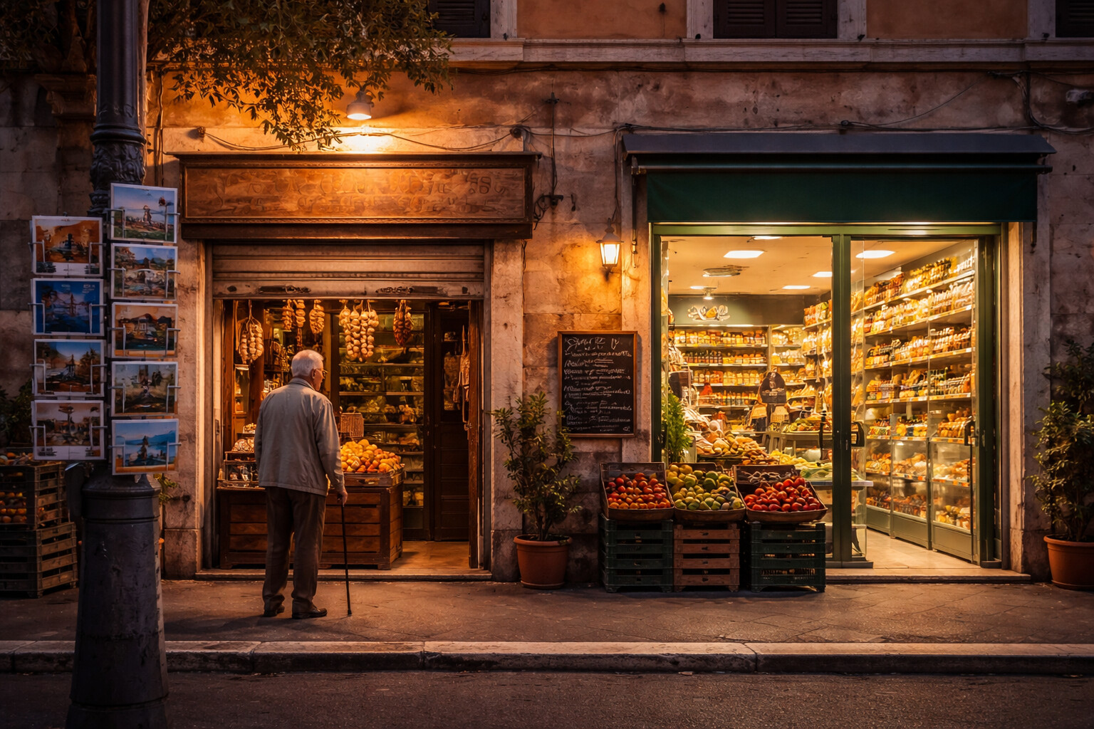 Botteghe in fuga: come i minimarket stanno riscrivendo i quartieri di Roma