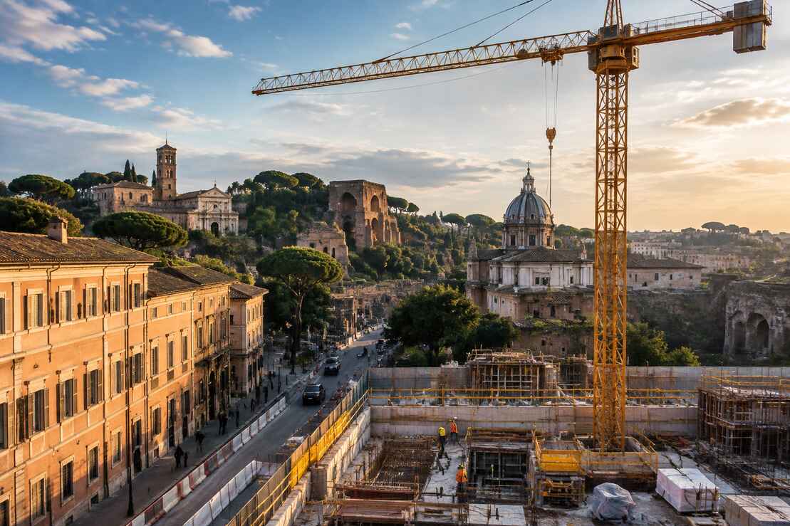 Celio Antiquarium entro novembre: quasi 90 anni di attesa arrivano al completamento