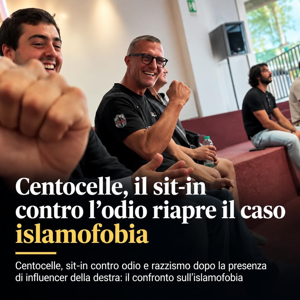 Centocelle, il sit-in contro l’odio riapre il caso islamofobia
