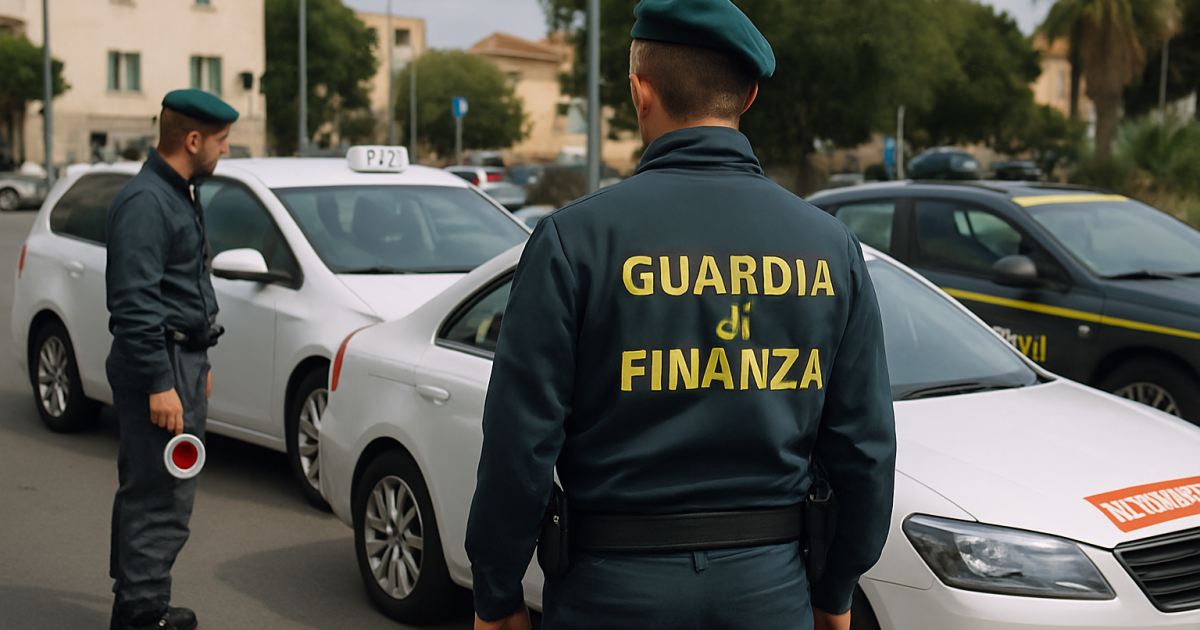 Civitavecchia, controlli della Guardia di Finanza su taxi e NCC: accertate irregolarità fiscali, sanzioni e sequestri