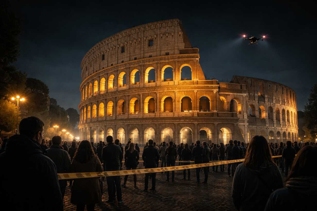 Colosseo, incidente mortale: notte di dolore a Roma con il ministro della Cultura sul posto