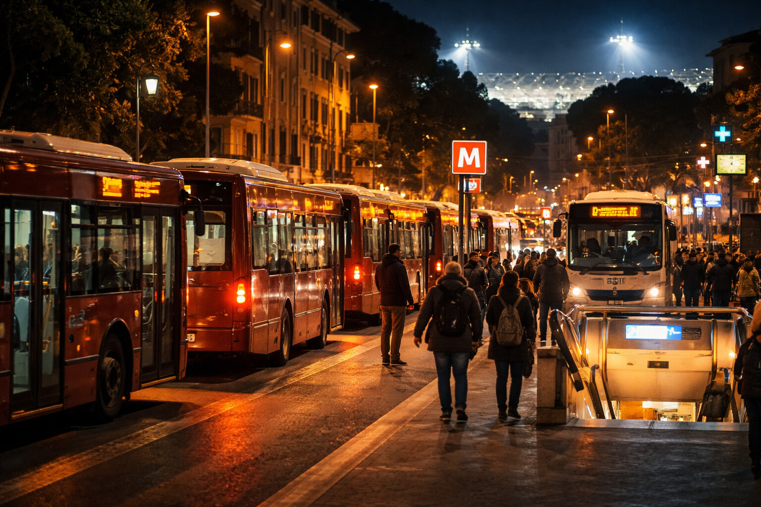 Corse extra per i grandi eventi a Roma: cosa cambia davvero per pendolari e tifosi
