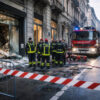 Crollo del solaio in via Cola di Rienzo: quattro soccorsi, edificio sotto sequestro Crollo del solaio in via Cola di Rienzo: quattro soccorsi, edificio sotto sequestro