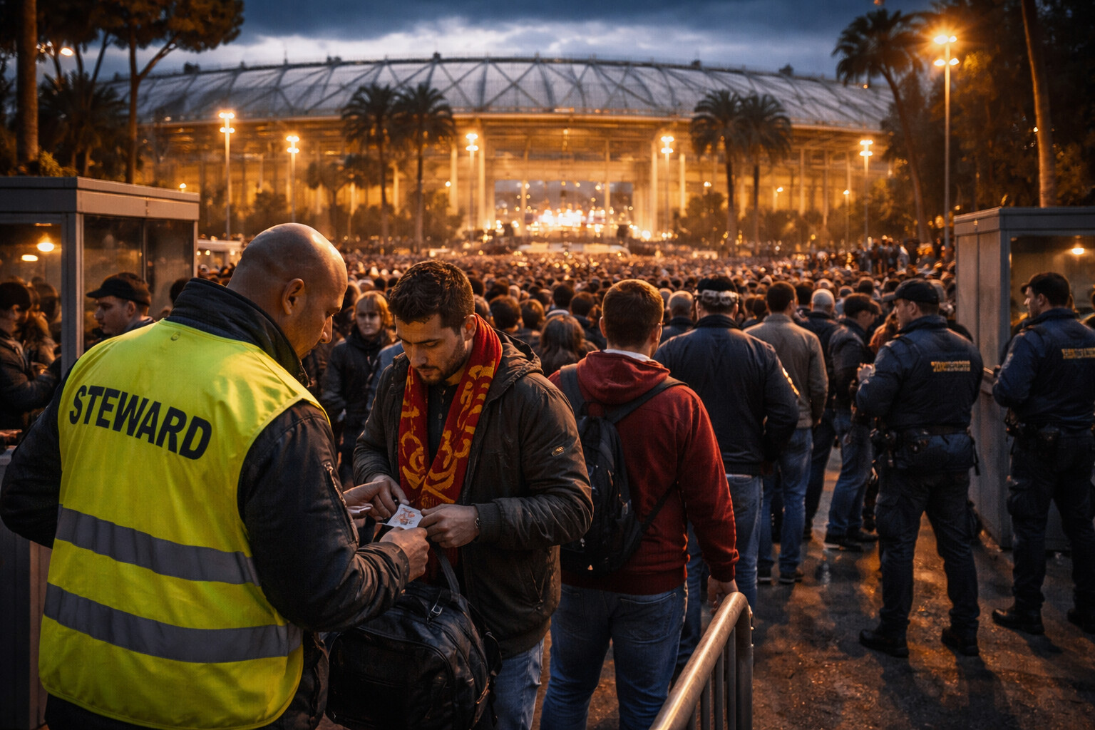 Daspo e steward: la partita che ridefinisce le trasferte a Roma