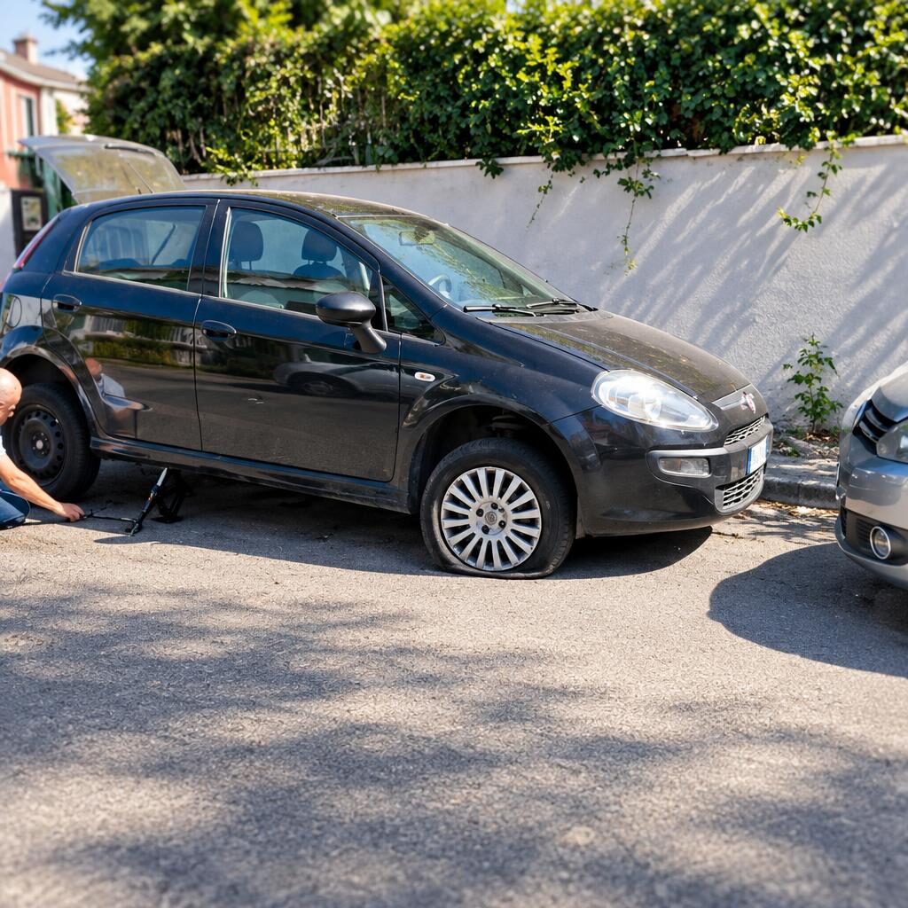 Dragona, raid contro le auto: gomme squarciate tra le case
