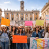 Educatrici e insegnanti in piazza al Campidoglio: la scuola comunale chiede 500 stabilizzazioni Educatrici e insegnanti in piazza al Campidoglio: la scuola comunale chiede 500 stabilizzazioni
