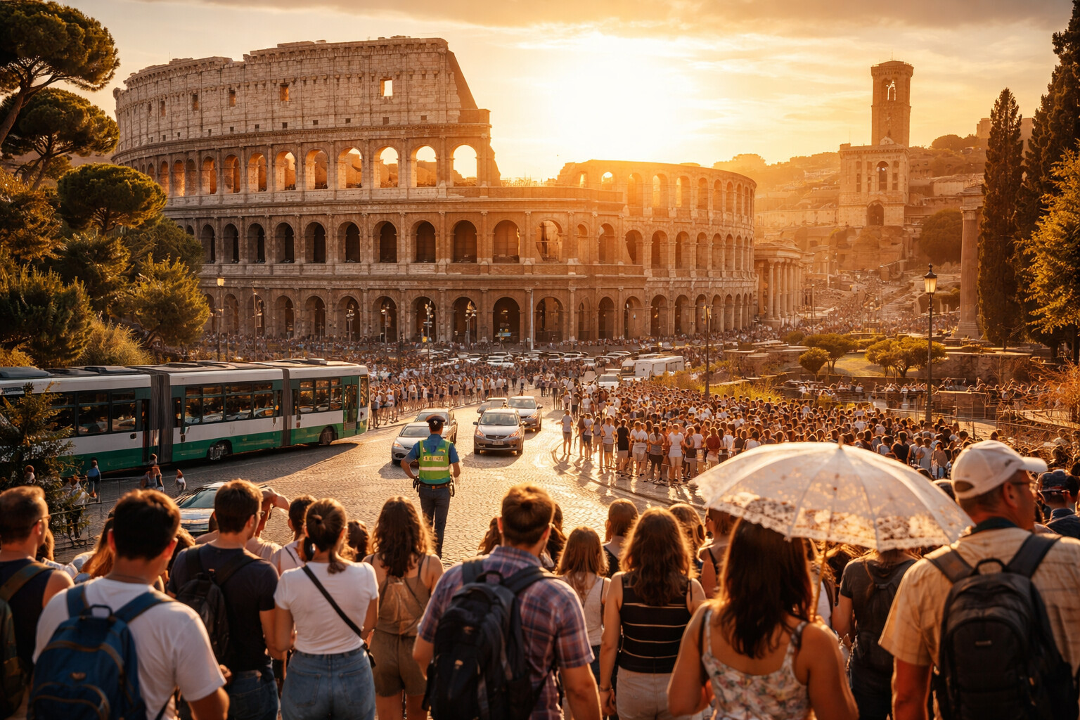 Estate da record a Roma: quasi 2 milioni di pernottamenti, città sotto pressione