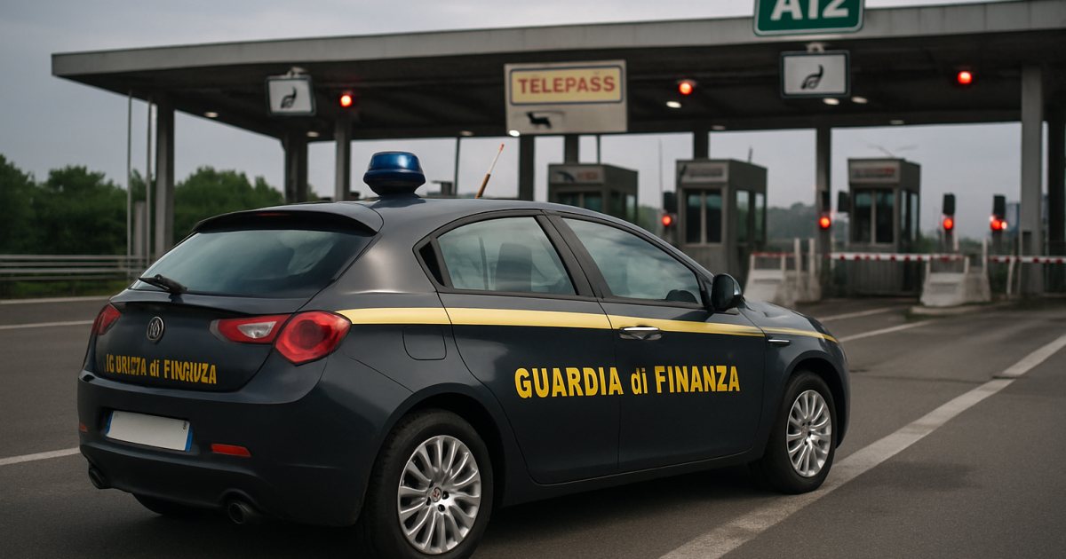 Fermato alla barriera dell’A12 con 50 grammi di hashish: 32enne deferito dalla Guardia di Finanza