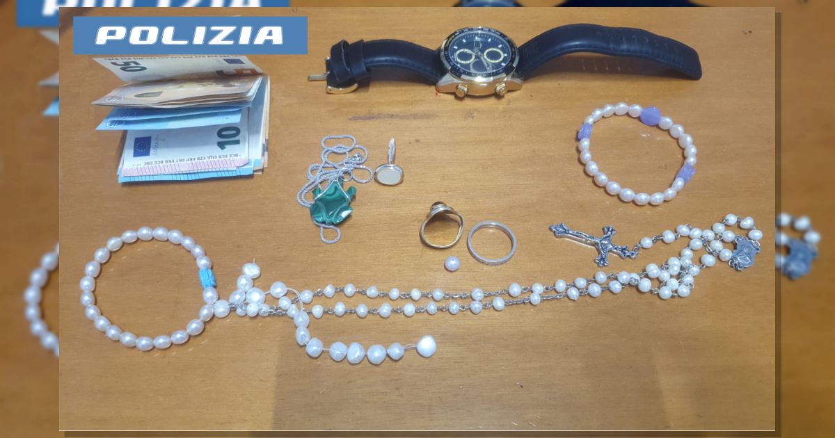Polizia di Stato: inseguimento sull’A1, arrestato un uomo e recuperati monili e denaro