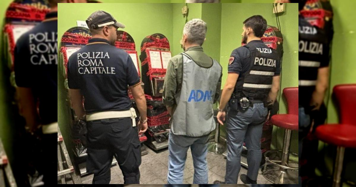 Roma, sequestrati cinque slot irregolari alla Magliana: titolare denunciata per frode informatica e gioco d’azzardo