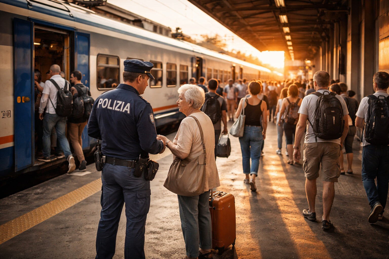 Gioielli su un regionale a Roma: fermata giovane che avrebbe viaggiato fino a Pordenone per truffare un’anziana