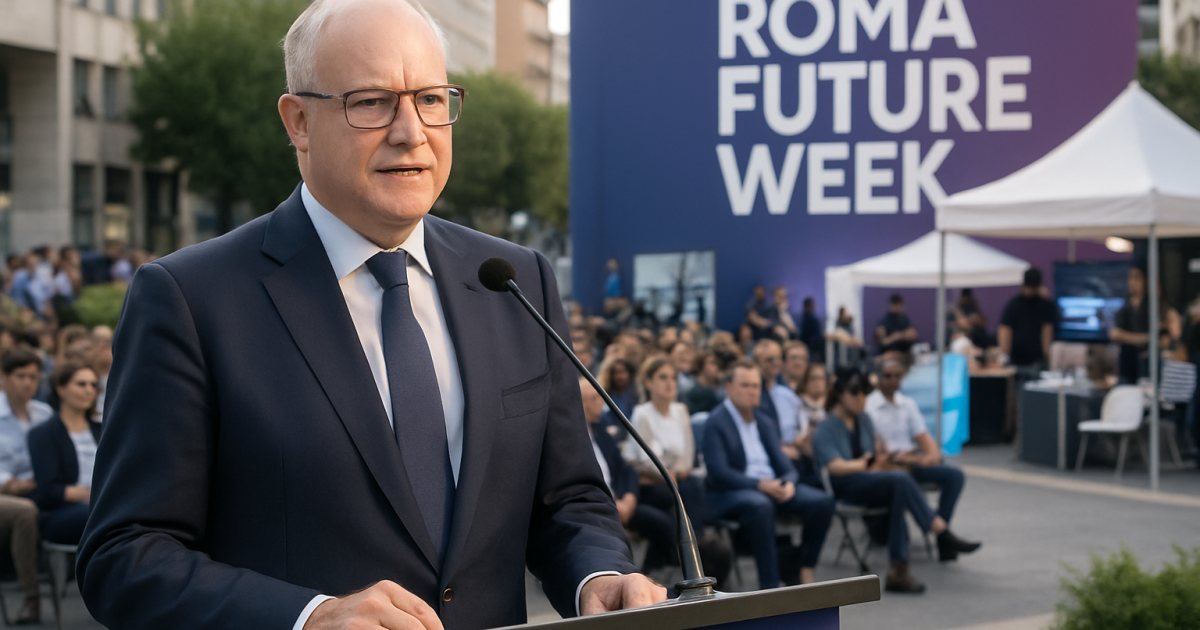 Gualtieri a Roma Future Week e inaugura il nuovo playground di Centocelle