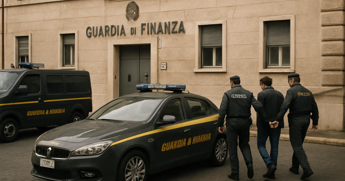 Guardia di Finanza: eseguita misura cautelare in carcere, aggravamento, nei confronti di un giornalista a Roma