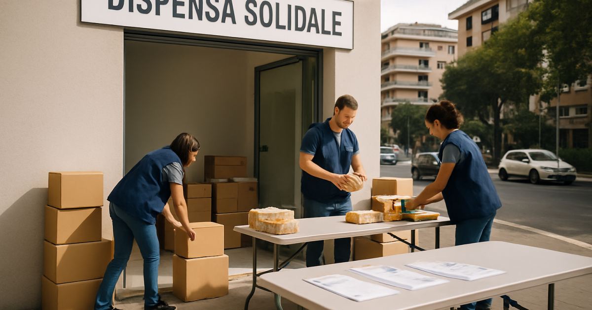 Il 29 settembre apre a Roma la Dispensa Solidale delle ACLI: raccolta e distribuzione delle eccedenze alimentari