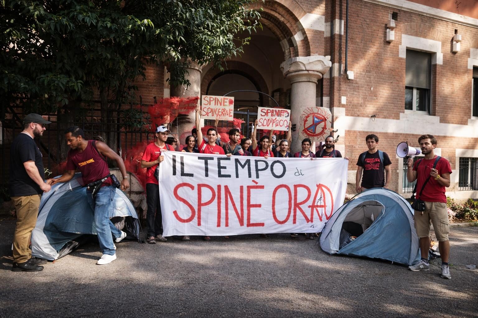 Il popolo di Spin Time si fa sentire: no alle speculazioni e alle politiche abitative fallimentari