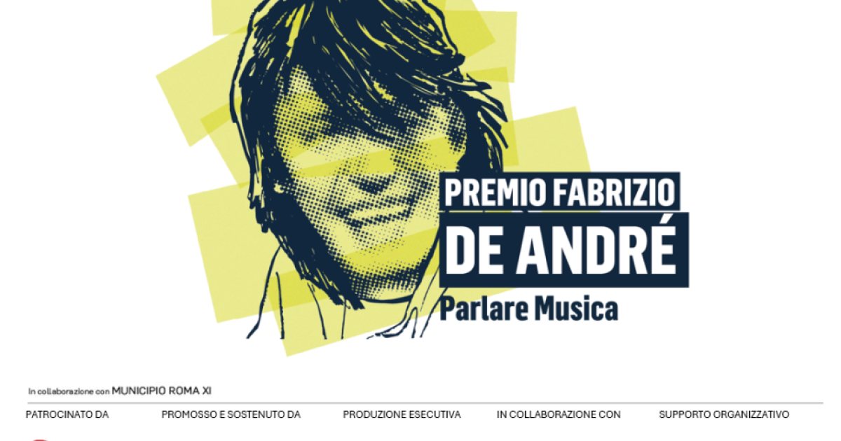 Premio Fabrizio De André: Gianaldo Sangalli vince la sezione Musica alla 25ª edizione a Villa Bonelli