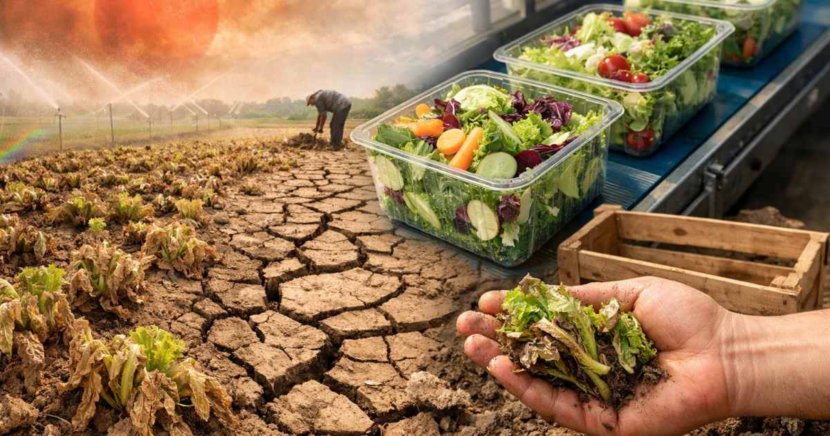 IV Gamma, allarme clima: caldo e siccità riducono fino al 30-40% la disponibilità di materie prime