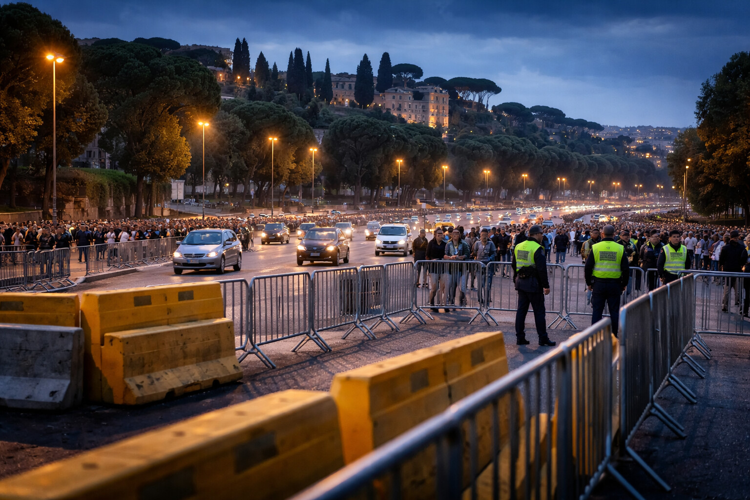 Jovanotti al Circo Massimo: i varchi che hanno alleggerito San Saba e Aventino e rimodellato i rientri su Ostiense