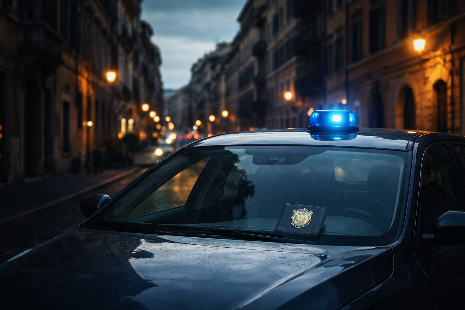 Lampeggiante e distintivo su un’auto privata: a Roma è in gioco la fiducia pubblica