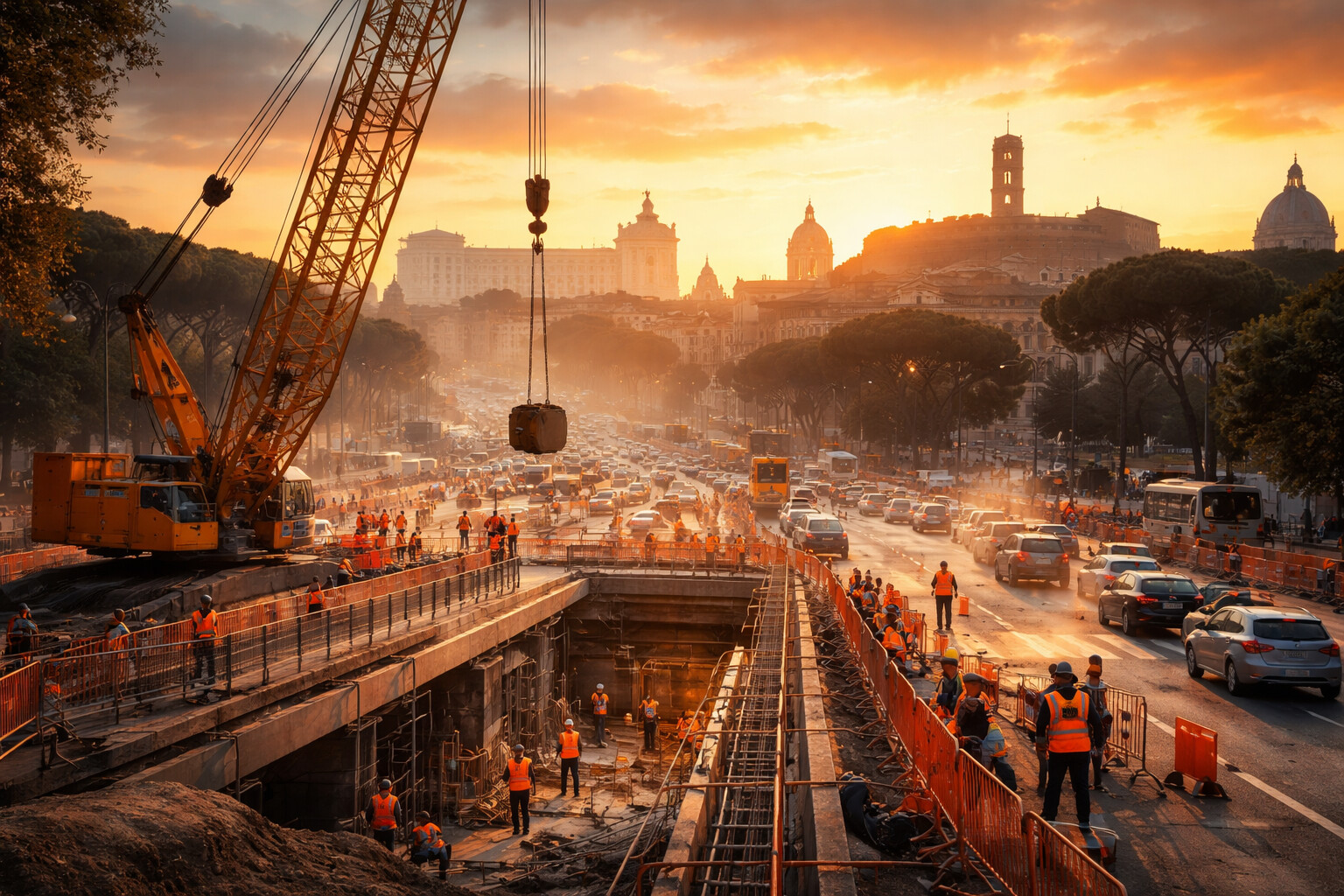 Longevità del governo, Roma e la scommessa delle infrastrutture: tra promesse, cantieri e burocrazia