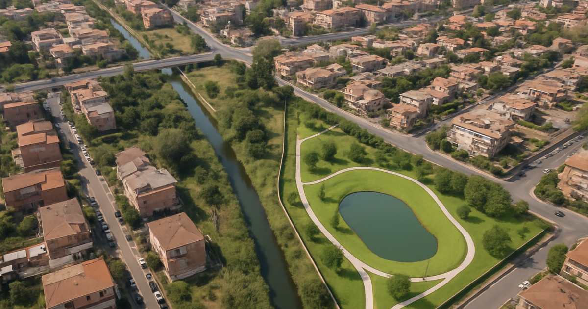 Madonnetta: approvato il progetto della cassa di espansione del Canale Palocco