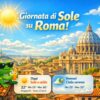 Meteo Roma, previsioni di oggi 1 Settembre 2026: sole e caldo