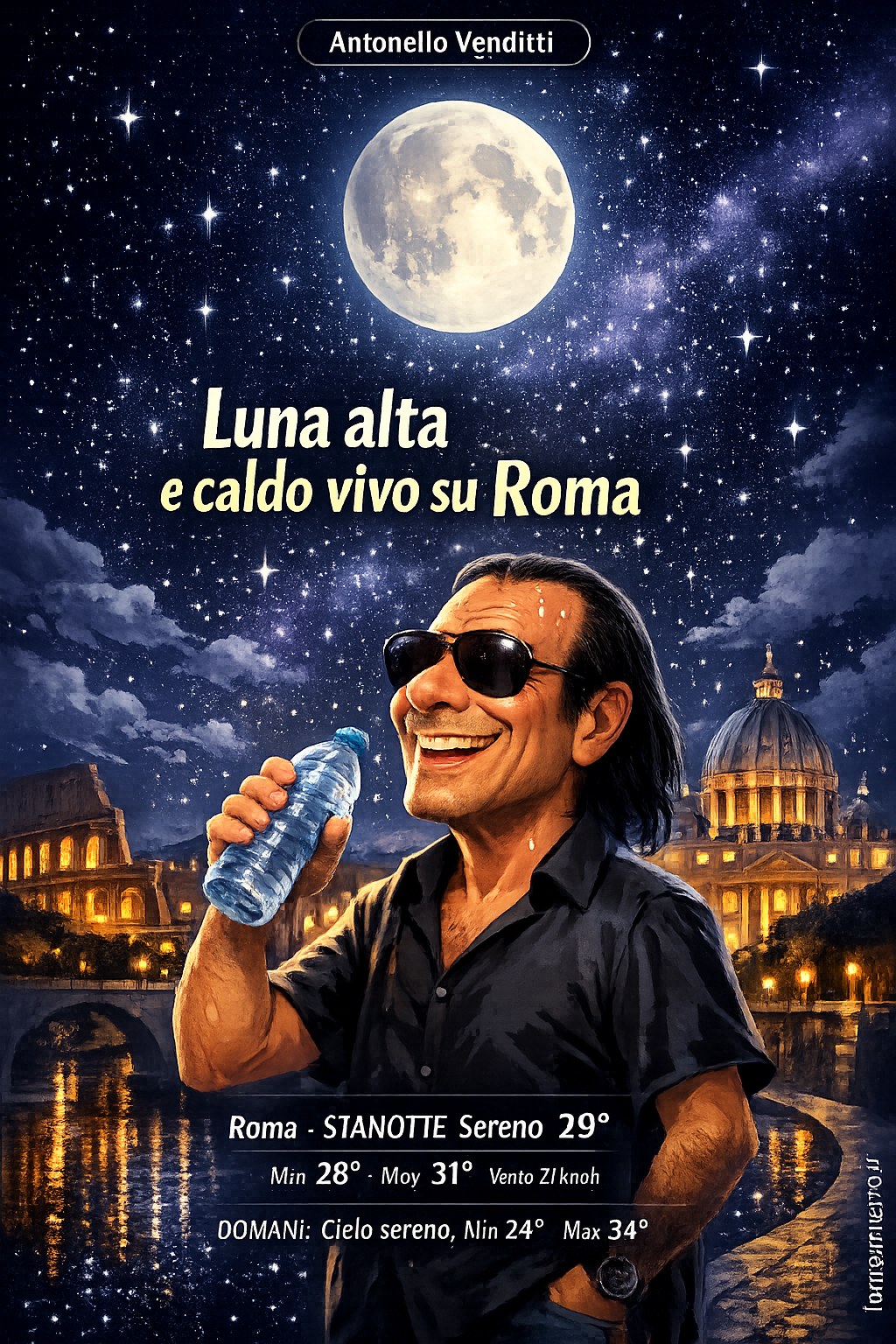 Storia meteo Roma notte - 3 Settembre 2026