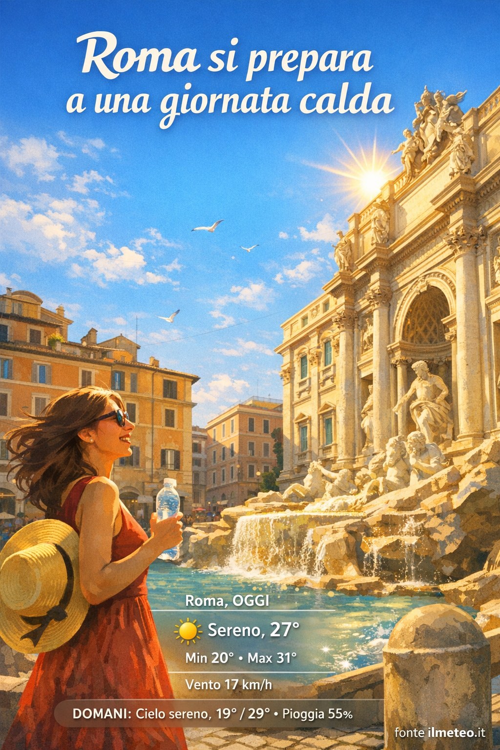 Storia meteo Roma oggi e domani - 16 Settembre 2026