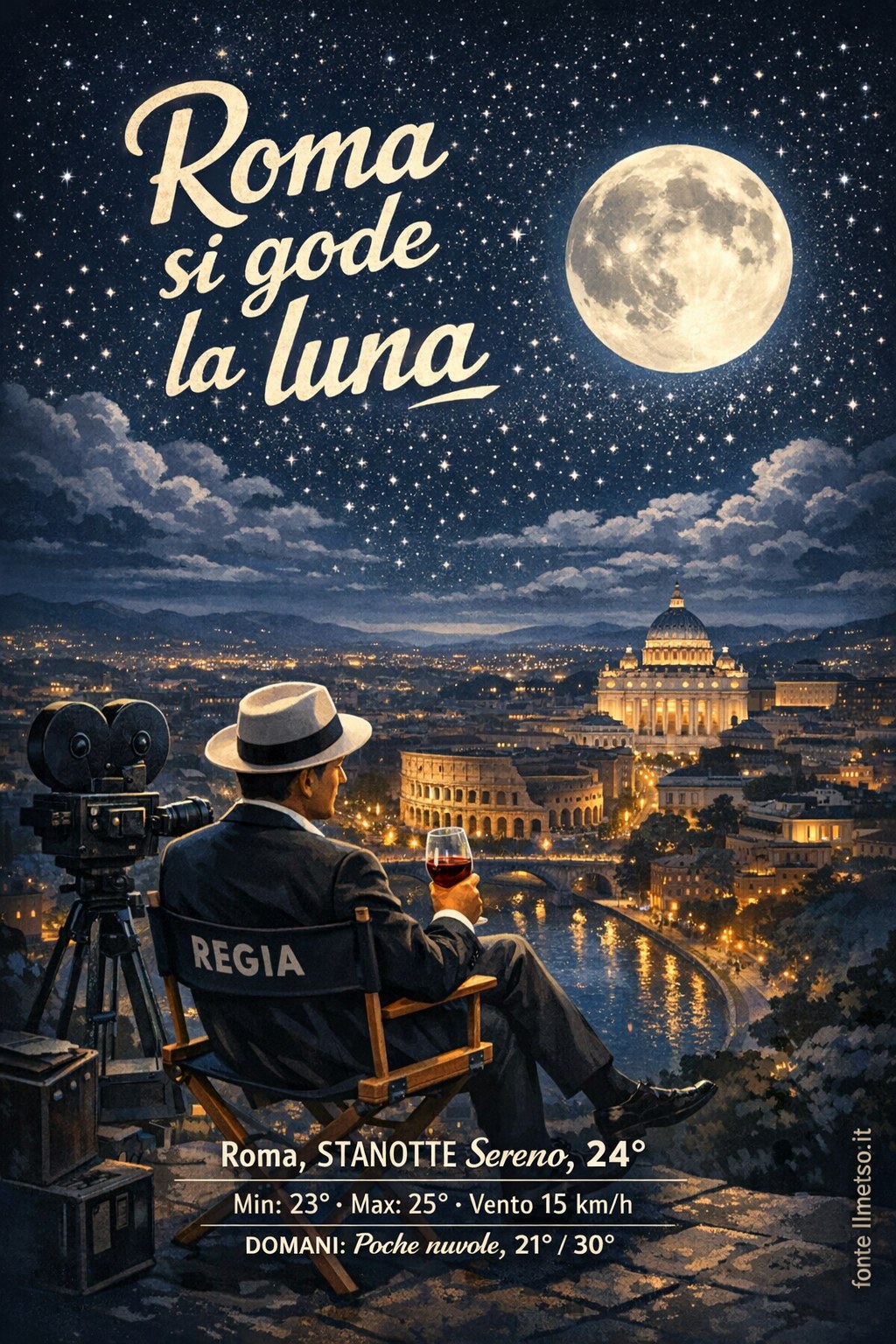 Storia meteo Roma notte - 20 Settembre 2026