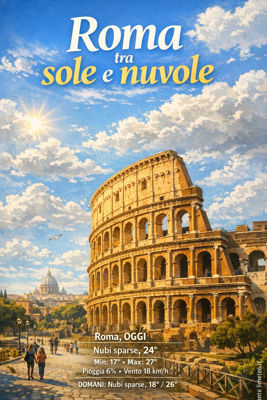 Storia meteo Roma oggi e domani - 24 Settembre 2026