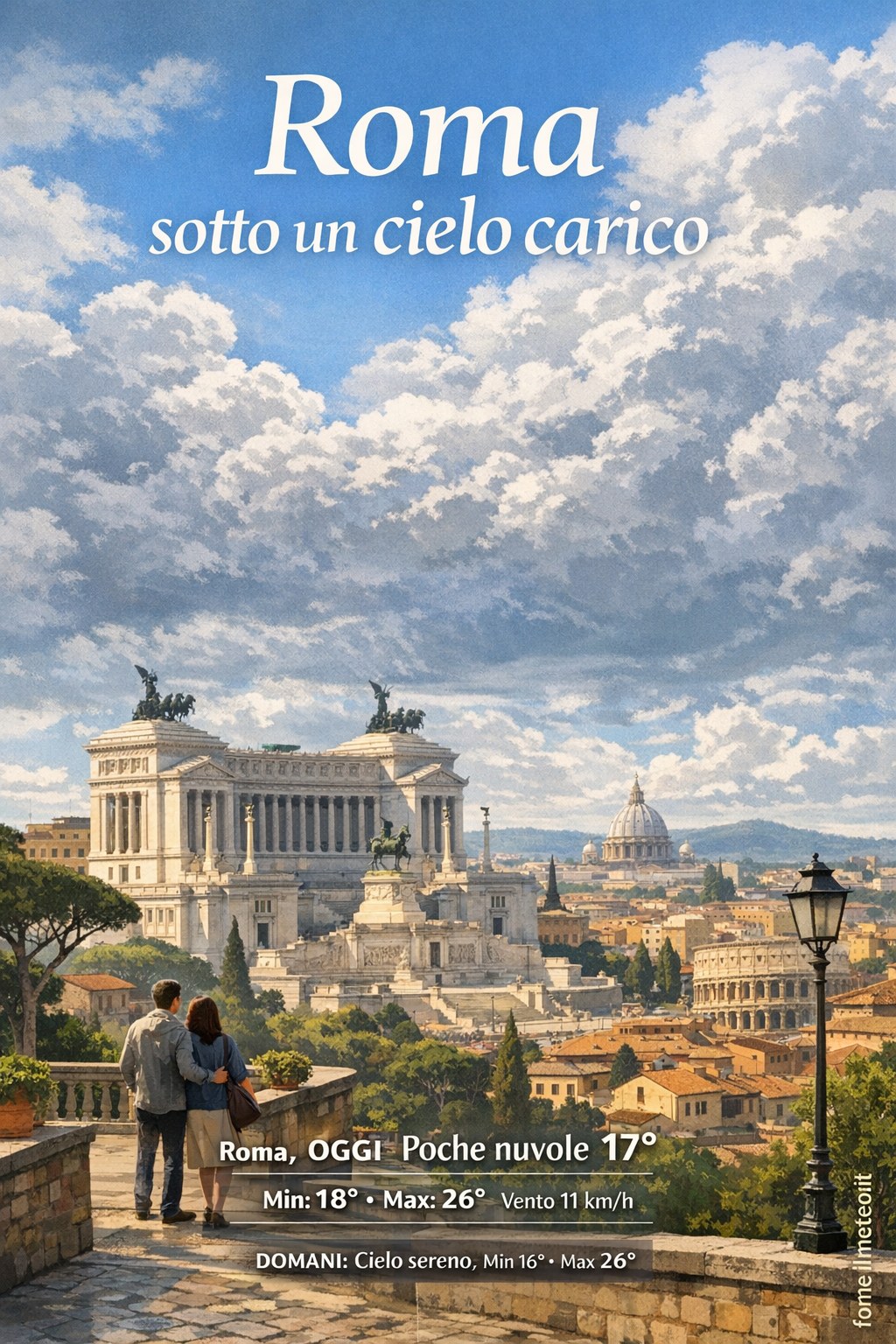 Storia meteo Roma oggi e domani - 26 Settembre 2026