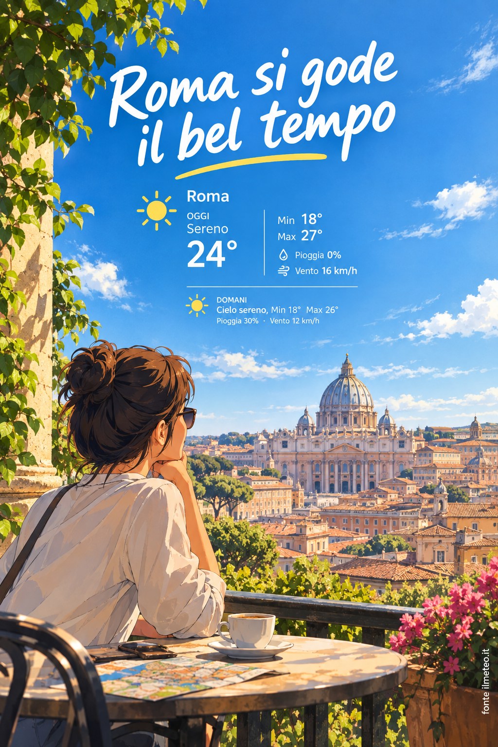 Storia meteo Roma oggi e domani - 30 Settembre 2026