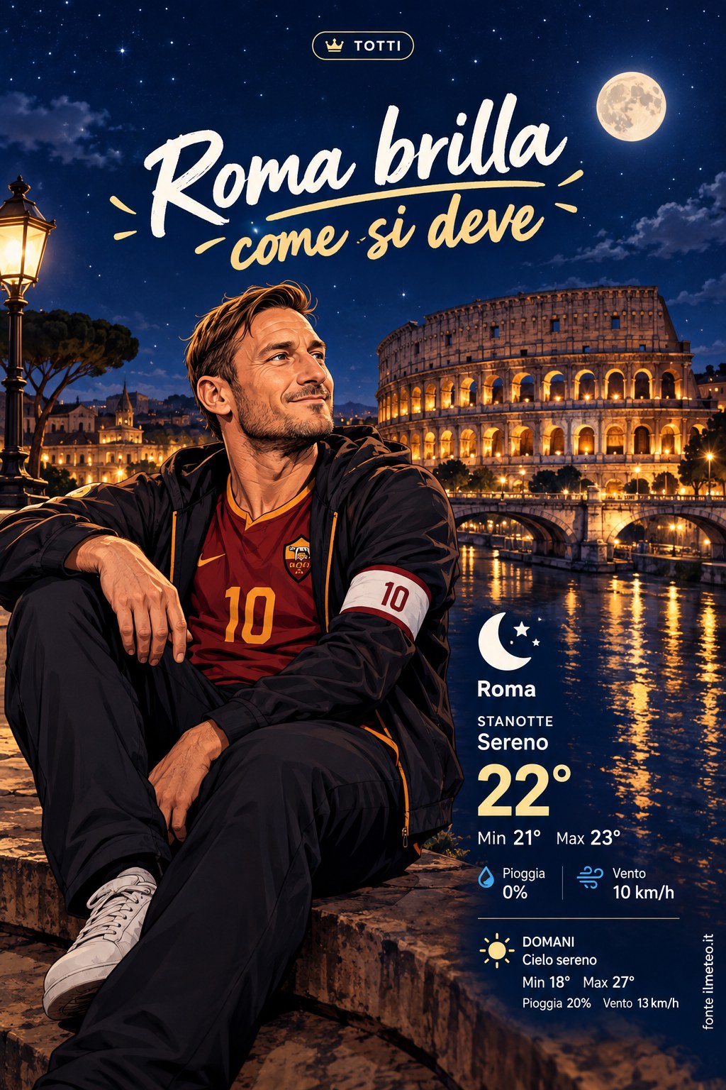 Storia meteo Roma notte - 30 Settembre 2026