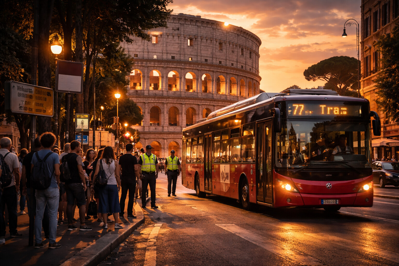 Metro C: calendario di chiusure serali sul tratto Colosseo‑Fori Imperiali, la mappa delle deviazioni
