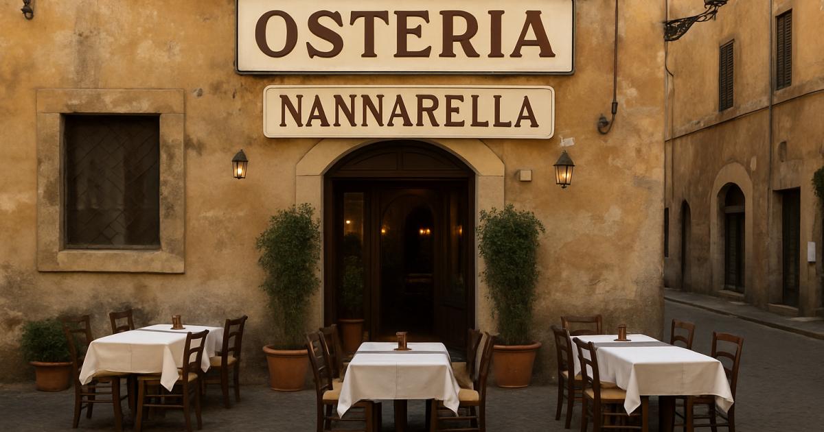 Osteria Nannarella riapre a Trastevere: ASL non rileva criticità