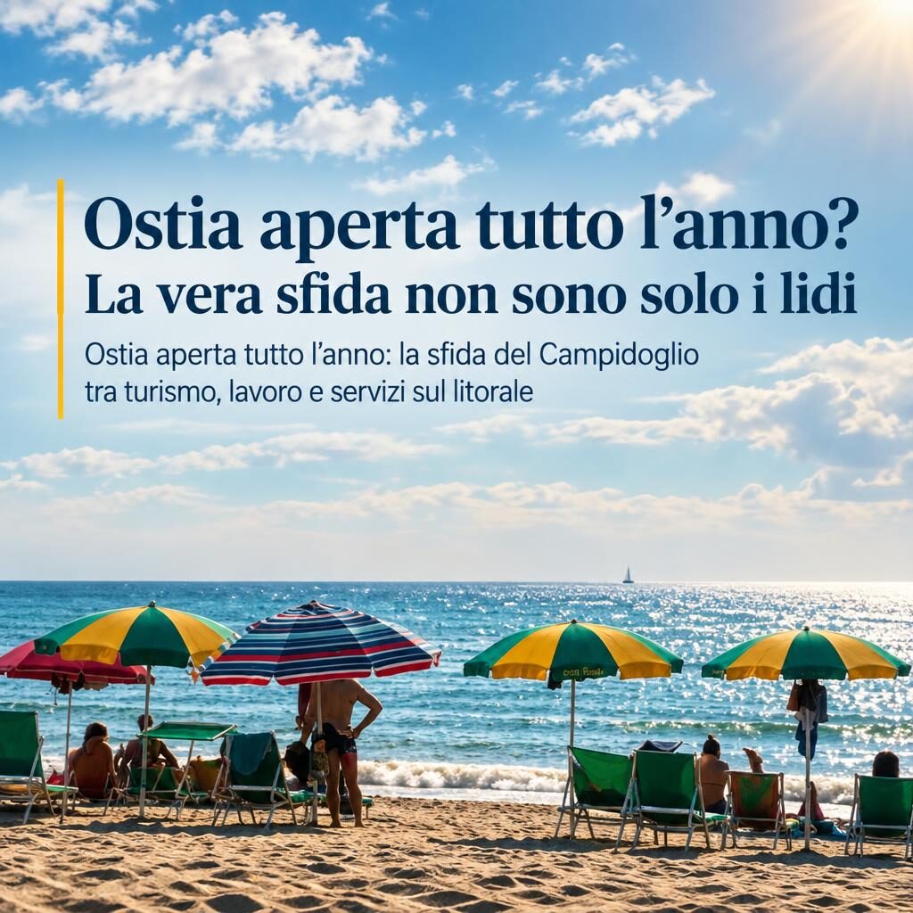 Ostia aperta tutto l’anno? La vera sfida non sono solo i lidi