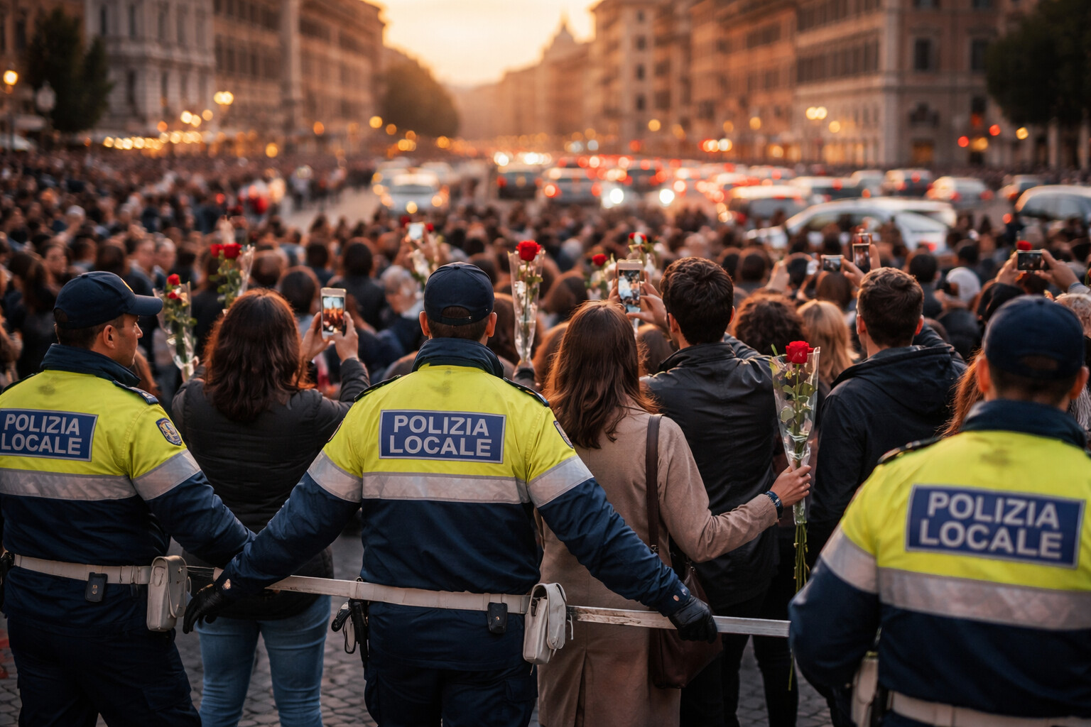 Quando l’omaggio diventa ingorgo: anniversari di star e ordine pubblico a Roma