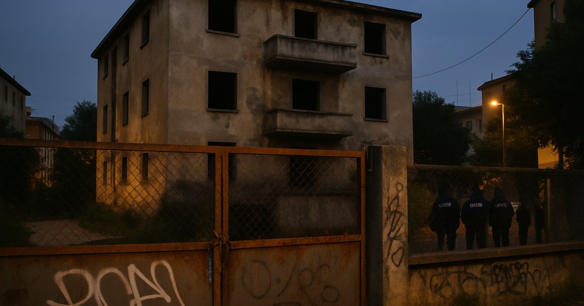 Questura di Roma: controlli e sequestri nell’immobile occupato di via Cesare Tallone a Torsapienza