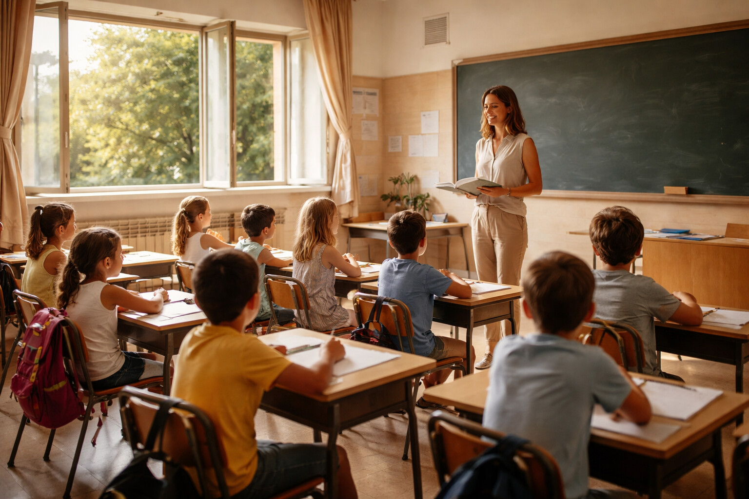 Rientro a scuola a 35°C: le aule di Roma senza aria e il rischio per studenti e personale